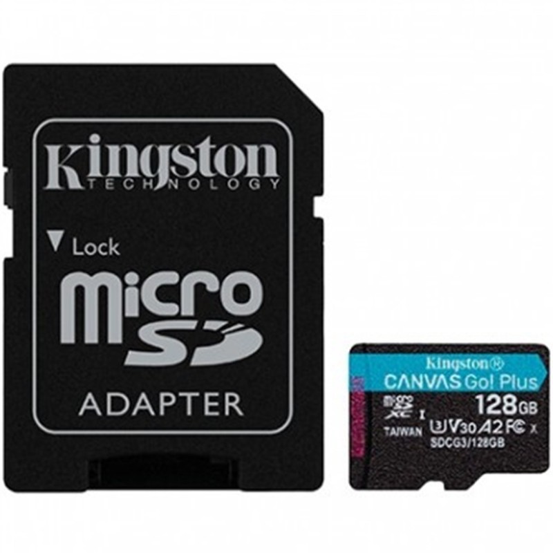 MEM MICRO SDXC 128GB KINGSTON CANVAS GO UHS-I CL10