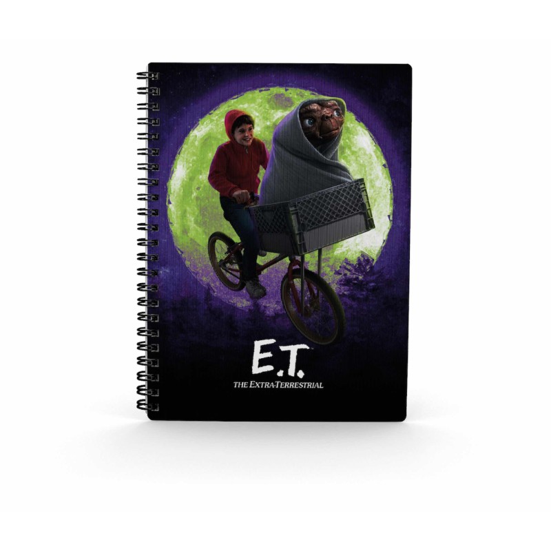 Libreta efecto 3d bici elliot e-t-