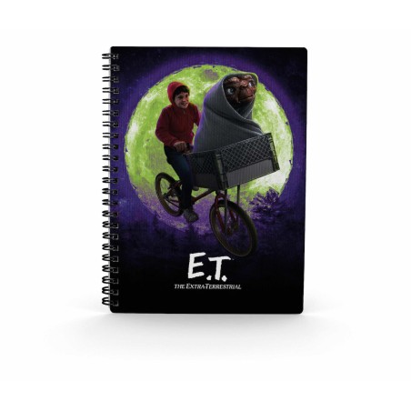 Libreta efecto 3d bici elliot e-t-