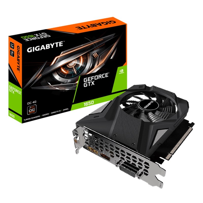 TARJETA GRAFICA GIGABYTE GTX 1650 D6 OC 4GB