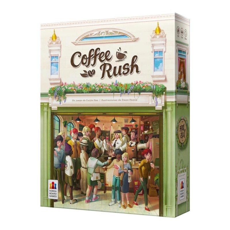 Juego mesa coffee rush edad recomendada