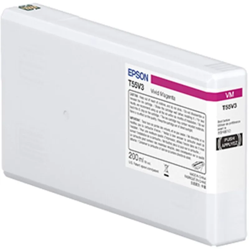 Cartucho tinta epson t55w3 magenta