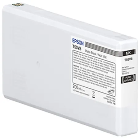 Cartucho tinta epson t55w8 matte black