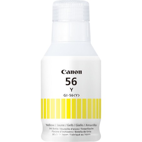 Botella de Tinta Original Canon GI-56- Amarillo