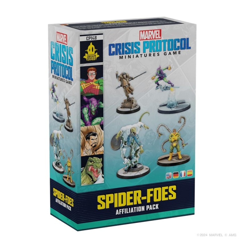 Juego mesa marvel crisis protocol spider - foes