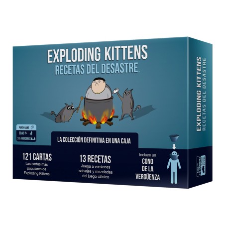Juego mesa exploding kittens recetas del