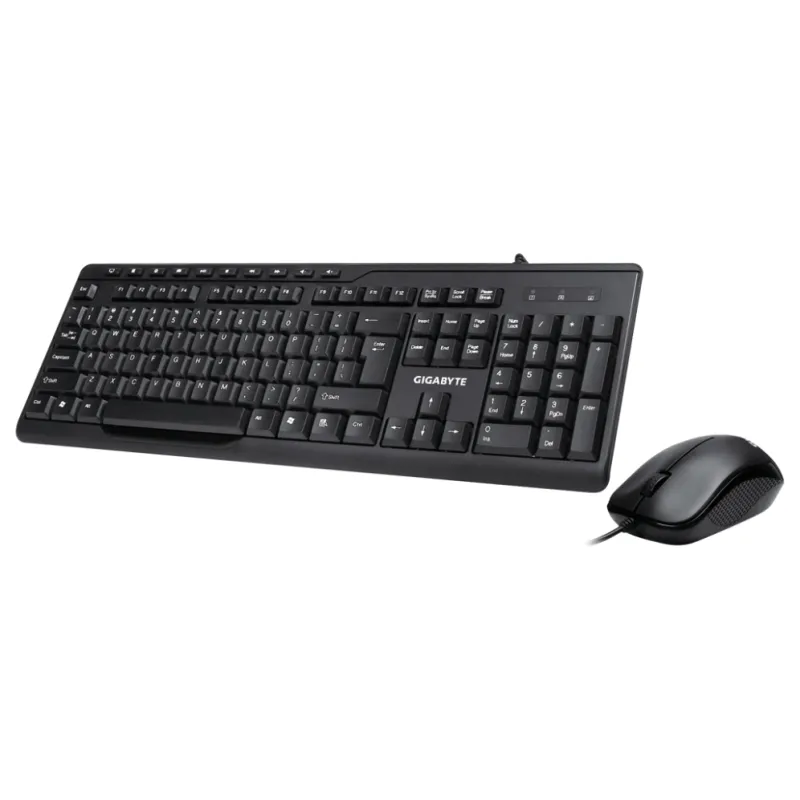 COMBO TECLADO RATON GIGABYTE KM6300 NEGRO USB