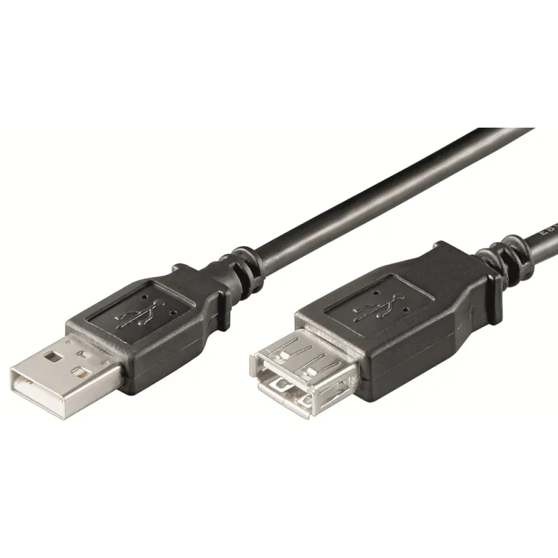 CABLE ALARGADOR USB EWENT USB-A MACHO USB-A HEMBRA 1M