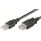 CABLE ALARGADOR USB EWENT USB-A MACHO USB-A HEMBRA 1M