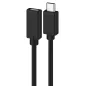 CABLE ALARGADOR USB 2-0 EWENT USB-C MACHO USB-C HEMBRA 1,8m NEGRO CABLE ALARGADOR USB 2-0 EWENT USB-C MACHO USB-C HEMBRA 1,8m NEGRO