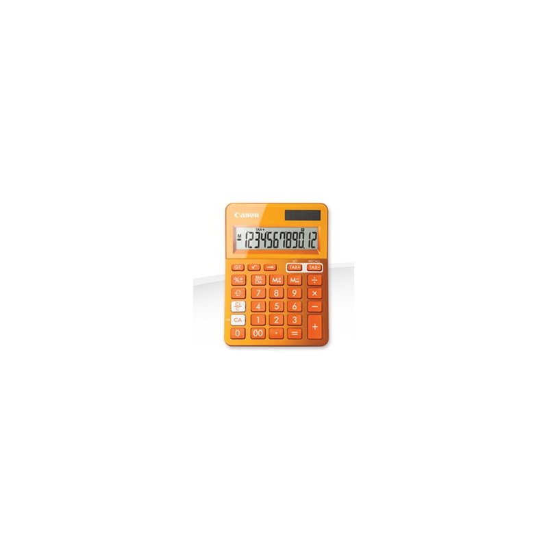 Calculadora canon sobremesa ls - 123k naranja