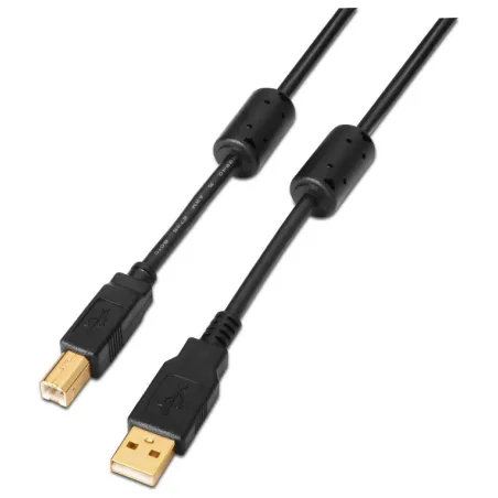 CABLE IMPRESORA AISENS USB 2-0 ALTA CALIDAD FERRITA A-M-B-M 5-0M