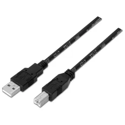 CABLE AISENS USB 2-0 IMPRESORA TIPO A" "M-B" "M NEGRO 1-8M