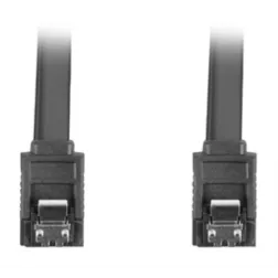 CABLE SATA III LANBERG 6GB-S HEMBRA HEMBRA CLIP METAL 0-5M ROJO