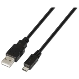 CABLE AISENS USB 2-0 TIPO A M-MICRO B M NEGRO 1-8M