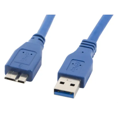 CABLE USB LANBERG 3-0 MACHO-MICRO USB MACHO 0-5M AZUL