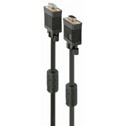 Cable VGA M-H Mcoax 2m BK Ferr