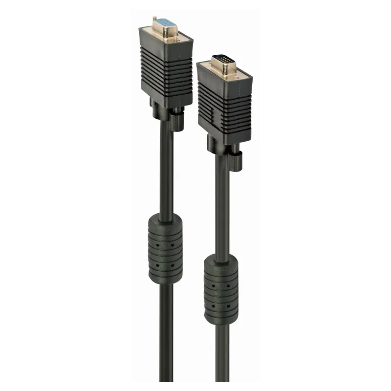 Cable VGA M-H Mcoax 2m BK Ferr Cable VGA M-H Mcoax 2m BK Ferr