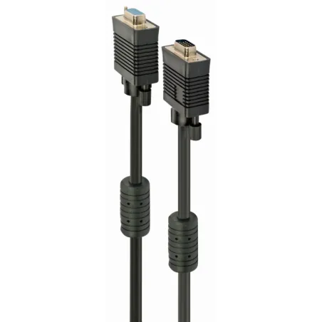 Cable VGA M-H Mcoax 2m BK Ferr