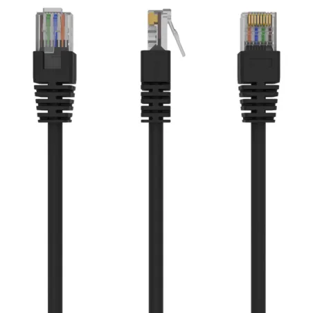 CABLE RED GEMBIRD UTP CAT5E 2M NEGRO
