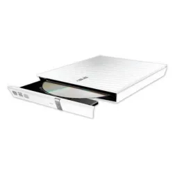 LECTOR GRABADOR CD DVD SLIM ASUS SDRW-08D2S-U EXTERNO BLANCO