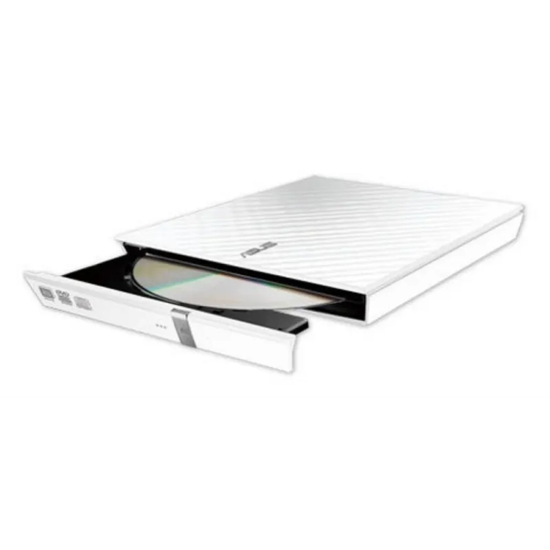 Grabadora Externa CD-DVD Asus SDRW-08DS2S-U Lite- Blanco