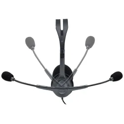 AURICULARES LOGITECH H111 GRIS MICROFONO ALAMBRICO