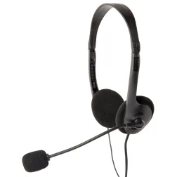 AURICULARES GEMBIRD MHS-123 NEGRO MICROFONO ALAMBRICO JACK 3-5MM