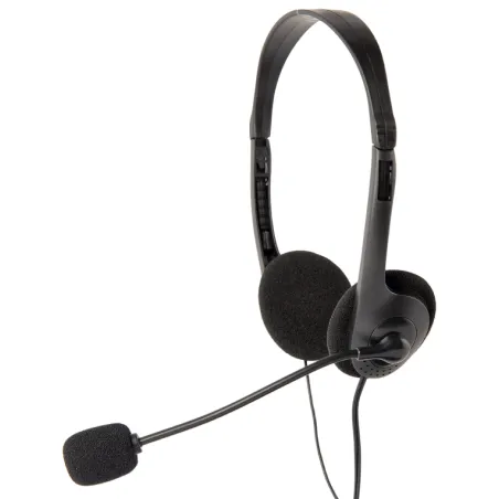 AURICULARES GEMBIRD MHS-123 NEGRO MICROFONO ALAMBRICO JACK 3-5MM