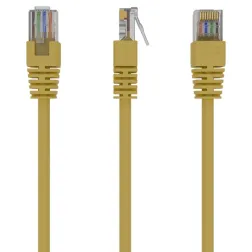 CABLE RED GEMBIRD UTP CAT5E 1M AMARILLO