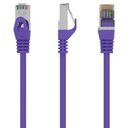 CABLE RED GEMBIRD FTP CAT6 0,5M VIOLETA