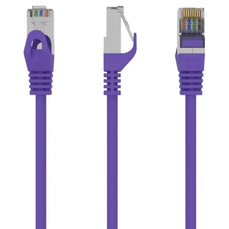 CABLE RED GEMBIRD FTP CAT6 0,5M VIOLETA