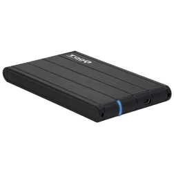 CARCASA HDD TOOQ TQE-2530B 2,5" 9,,5 MM SATA USB 3-0 NEGRA