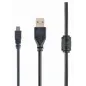CABLE USB GEMBIRD 2-0 A MINI USB MACHO MACHO 1,8M CABLE USB GEMBIRD 2-0 A MINI USB MACHO MACHO 1,8M