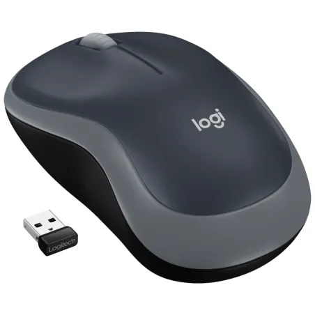 RATON LOGITECH M185 GRIS RF INALAMBRICO PILAS