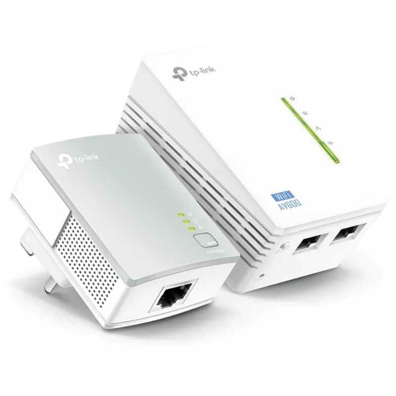 POWERLINE WIFI TP-LINK AV600 KIT 2UDS 2 PORT