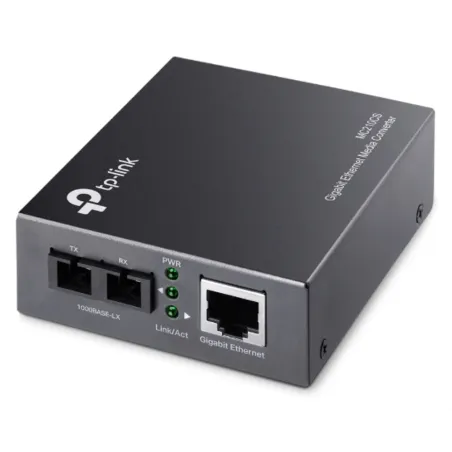 CONVERSOR MEDIOS TP LINK MC210CS SINGLE MODE SC-UPC - RJ45 GIGA 15KM