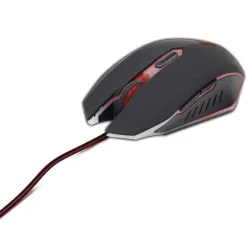 RATON GAMING GEMBIRD USB NEGRO-ROJO