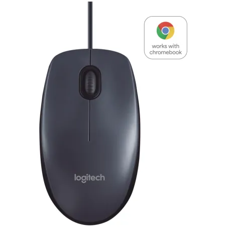 RATON LOGITECH B100 NEGRO USB