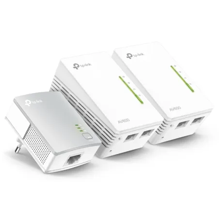 POWERLINE WIFI TP-LINK AV600 KIT 3UDS 2 PORT