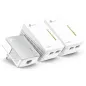 Adaptador Powerline TP-Link TL-WPA4220T KIT 500Mbps- Alcance 300m- Pack de 3