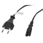 CABLE LANBERG DE ALIMENTACION OCHO CEE 7-16 A IEC320 C7 NEGRO 3M