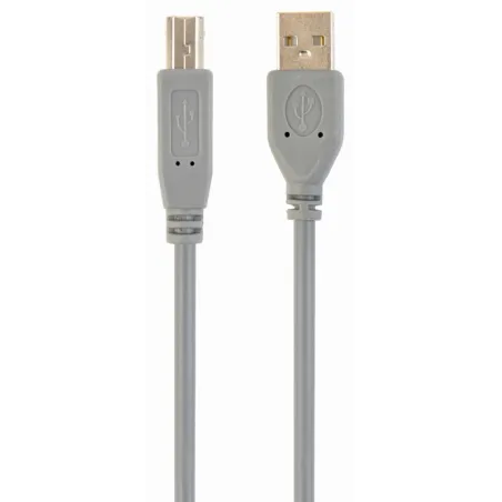 CABLE IMPRESORA GEMBIRD USB 2-0 B 1,8M GRIS