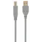 CABLE IMPRESORA GEMBIRD USB 2-0 B 1,8M GRIS CABLE IMPRESORA GEMBIRD USB 2-0 B 1,8M GRIS