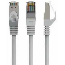 CABLE RED GEMBIRD FTP CAT6 LIBRE ALOGENO 3M GRIS