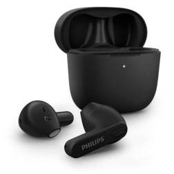 Auriculares Bluetooth Philips TAT2236 con estuche de carga- Autonomía 6h- Negros