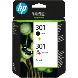TINTA HP 301 PACK AHORRO NEGRO TRICOLOR