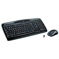 COMBO TECLADO RATON LOGITECH MK330 RF INALAMBRICO NEGRO