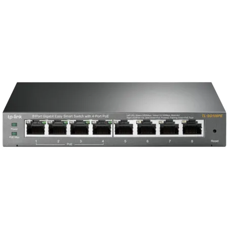 SWITCH TP-LINK 8 PORT GIGA 4 PORT POE EASY SMART