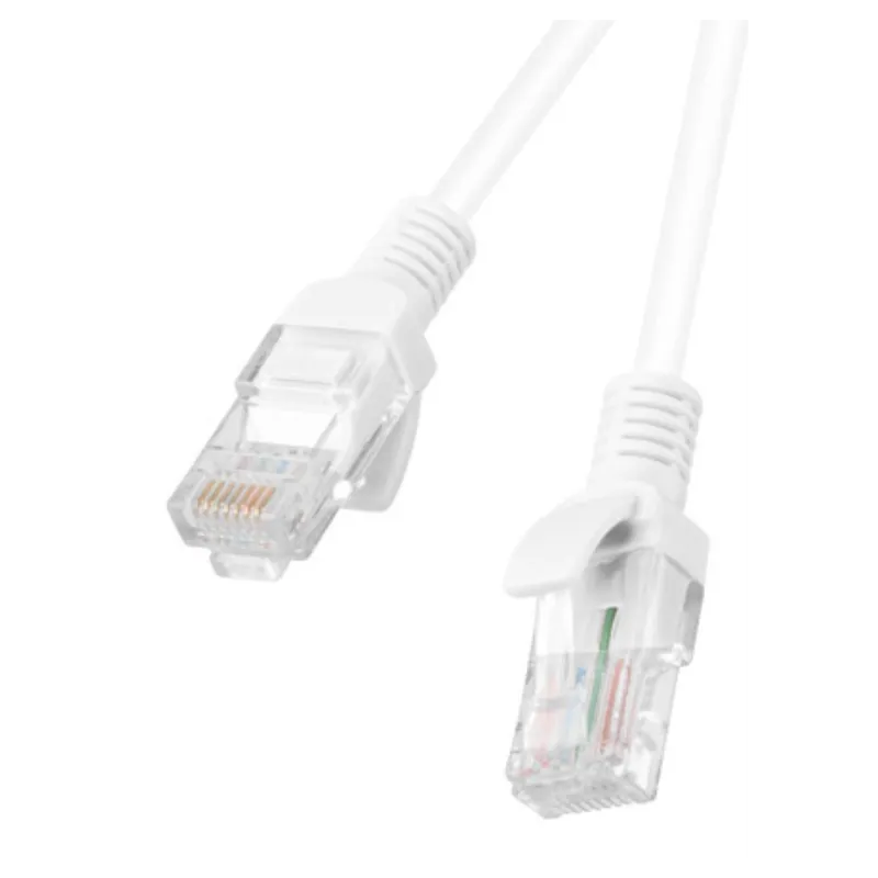 CABLE RED LANBERG LATIGUILLO CAT-6 UTP 3M BLANCO FLUKE PASSED
